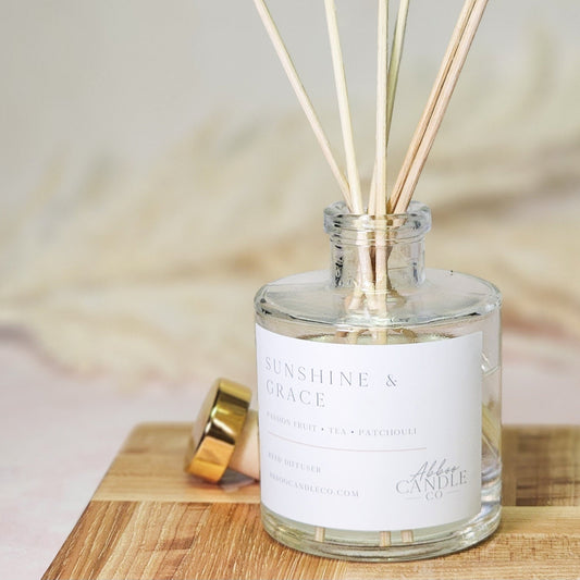 Sunshine and Grace Reed Diffuser - Abboo Candle Co