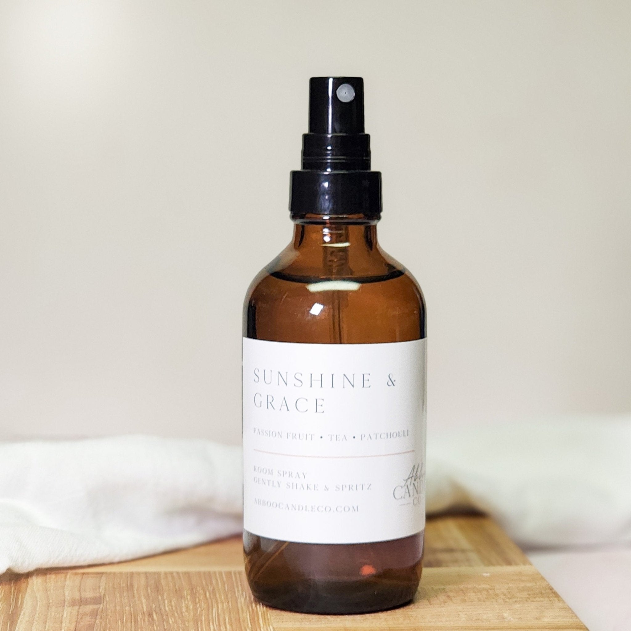 Sunshine and Grace Room Spray - Abboo Candle Co