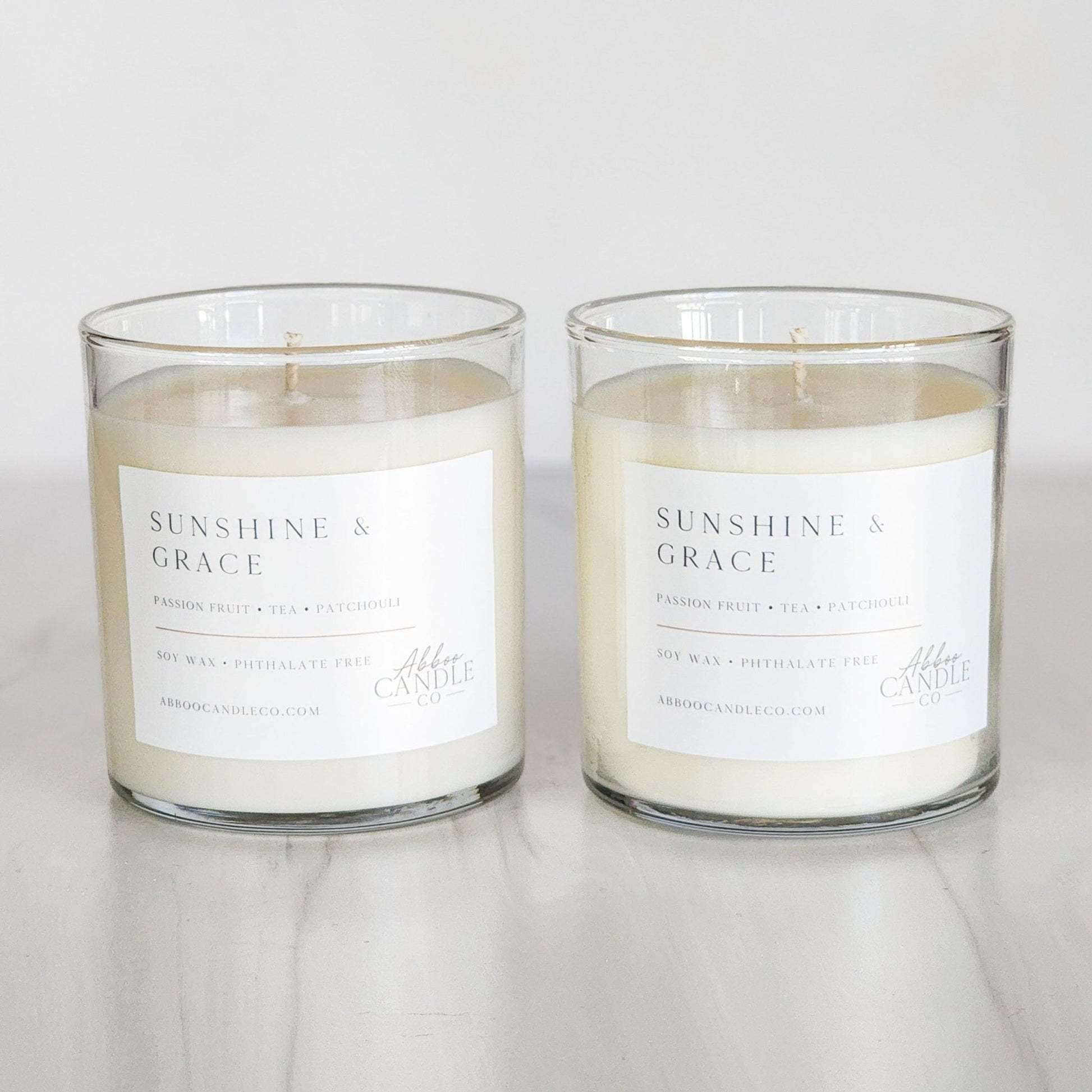 Sunshine and Grace Soy Candle Bundle - Abboo Candle Co