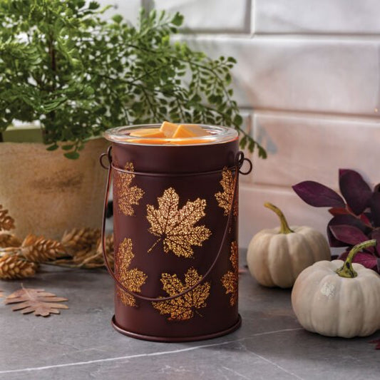 Wax Melt Warmer - Fall Leaves Illumination - Abboo Candle Co