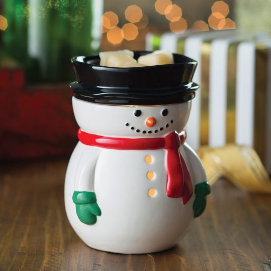 Wax Melt Warmer - Frosty Snowman Illumination - Abboo Candle Co