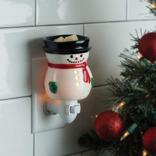 Wax Melt Warmer: Frosty Snowman Pluggable - Abboo Candle Co