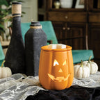 Wax Melt Warmer - Jack O'Lantern Illumination - Abboo Candle Co