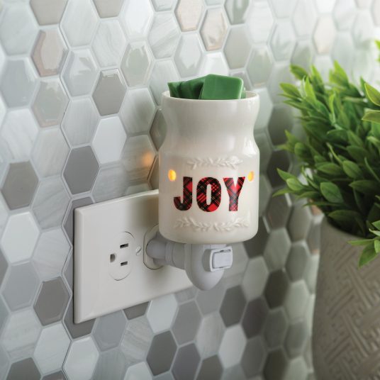 Wax Melt Warmer: Joy Pluggable - Abboo Candle Co