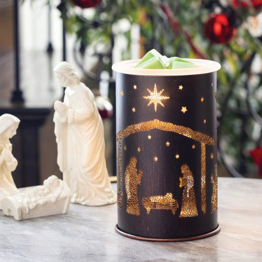 Wax Melt Warmer - Nativity Illumination - Christmas - Abboo Candle Co