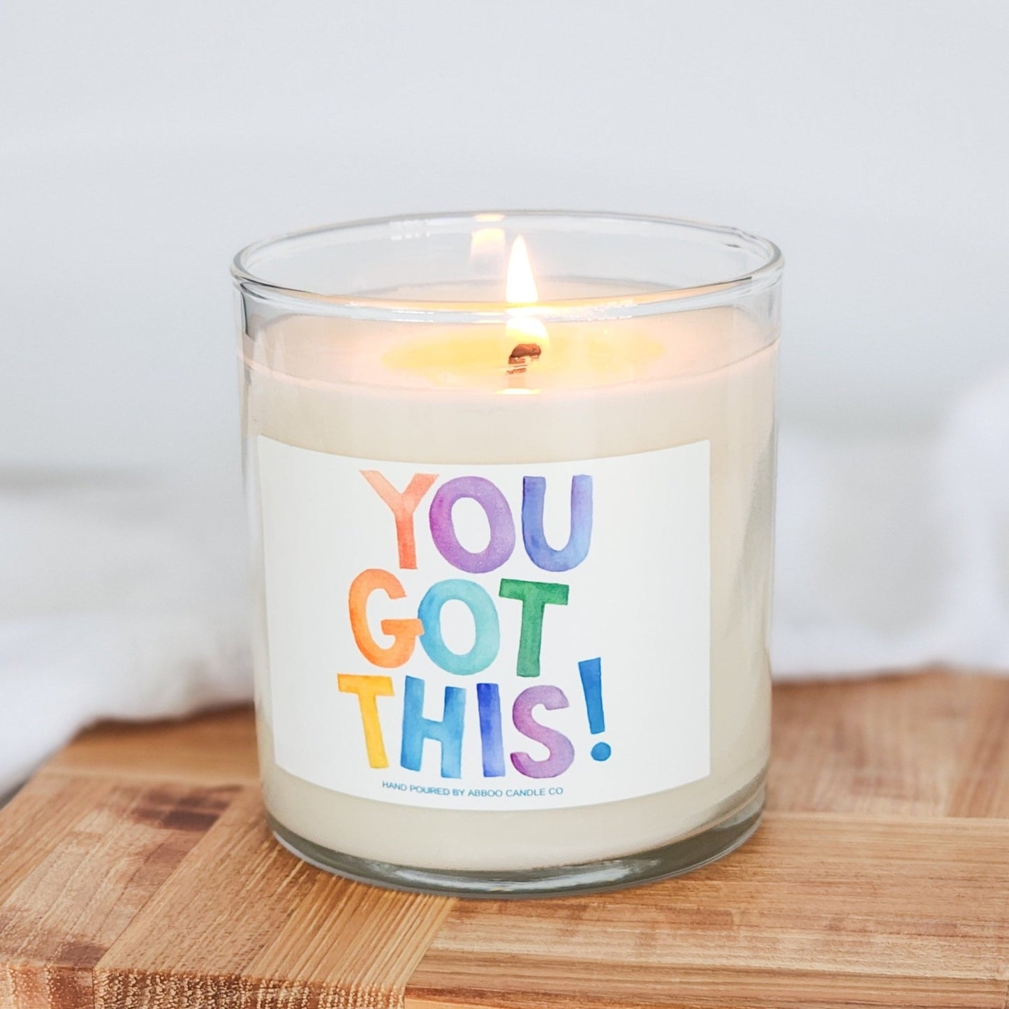 You Got This Soy Tumbler Candle - Abboo Candle Co
